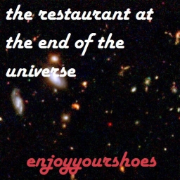 Cover of track The Restaurant at the End of the Universe by shoes