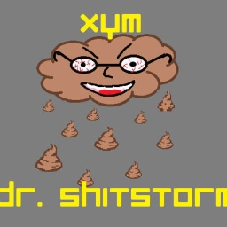 Cover of track Dr. Shitstorm by XYM