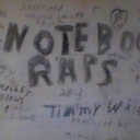 Cover of album notebook raps by Timothy Walsh