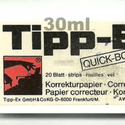 Cover of track 30ml of Tipp-Ex by BAMbamme
