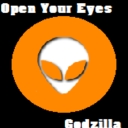 Cover of album Open Your Eyes - Godzilla by SpaceRecord