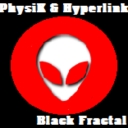 Cover of album PhysiK & Hyperlink - Black Fractal by SpaceRecord