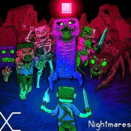 Cover of track Xexeon - Nightmares VIP by Distorted Vortex