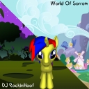 Cover of album DJ RockinHoof - World Of Sorrow (Fan-Made) by Distorted Vortex